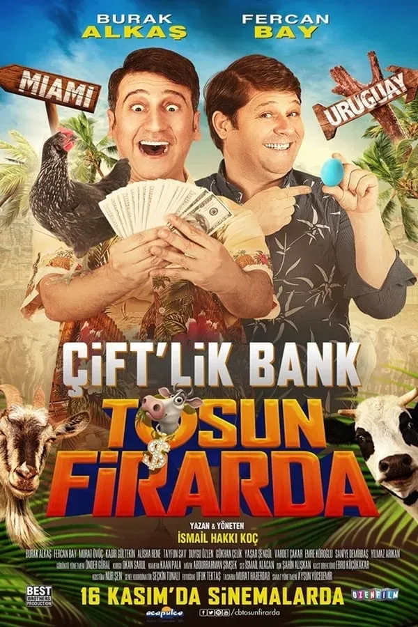 Çift'lik Bank: Tosun Firarda (2018)