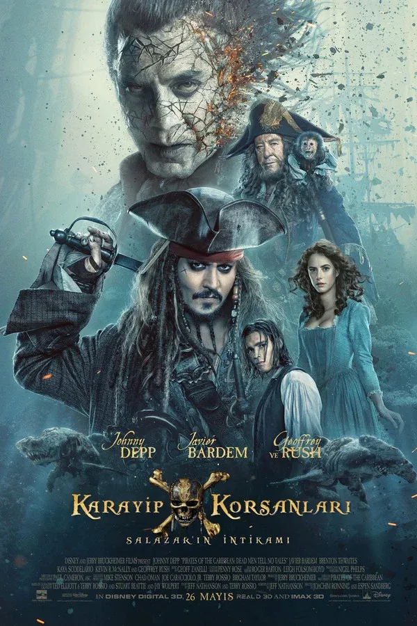 Karayip Korsanlari 5 Salazarin Intikami (2017)