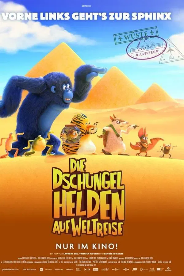 Die Dschungelhelden auf Weltreise (2023)