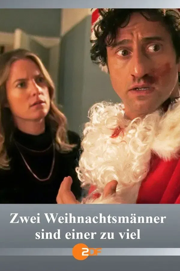 Zwei Weihnachtsmänner