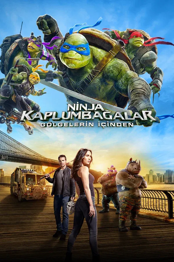 Ninja Kaplumbagalar Golgelerin Icinden (2016)
